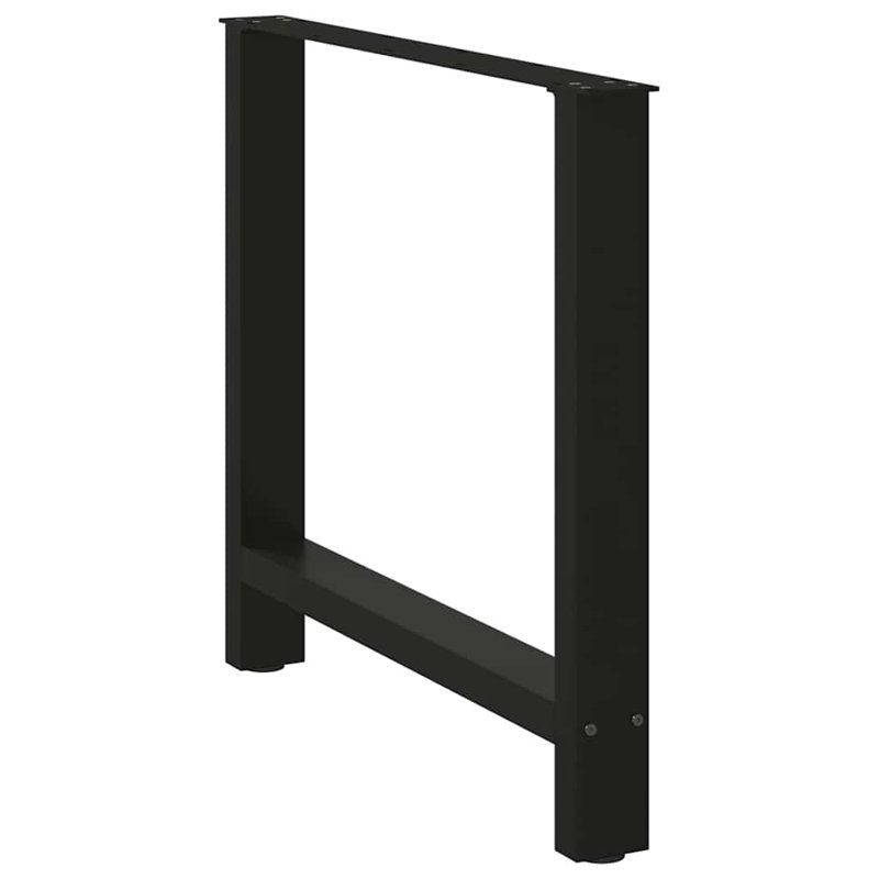 Seaira Coffee Table Legs Steel, 73cm H x 70cm W x 70cm D, Black