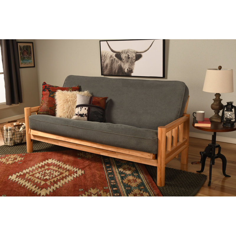 Ensemble de futon et matelas Stratford, Naturel, Tonnerre Marmont