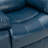 Kahler 37.75" Wide Faux Leather Manual Glider Recliner-2130726227