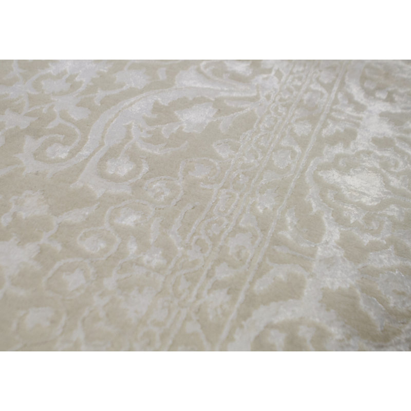 Oriental Area Rug in Beige