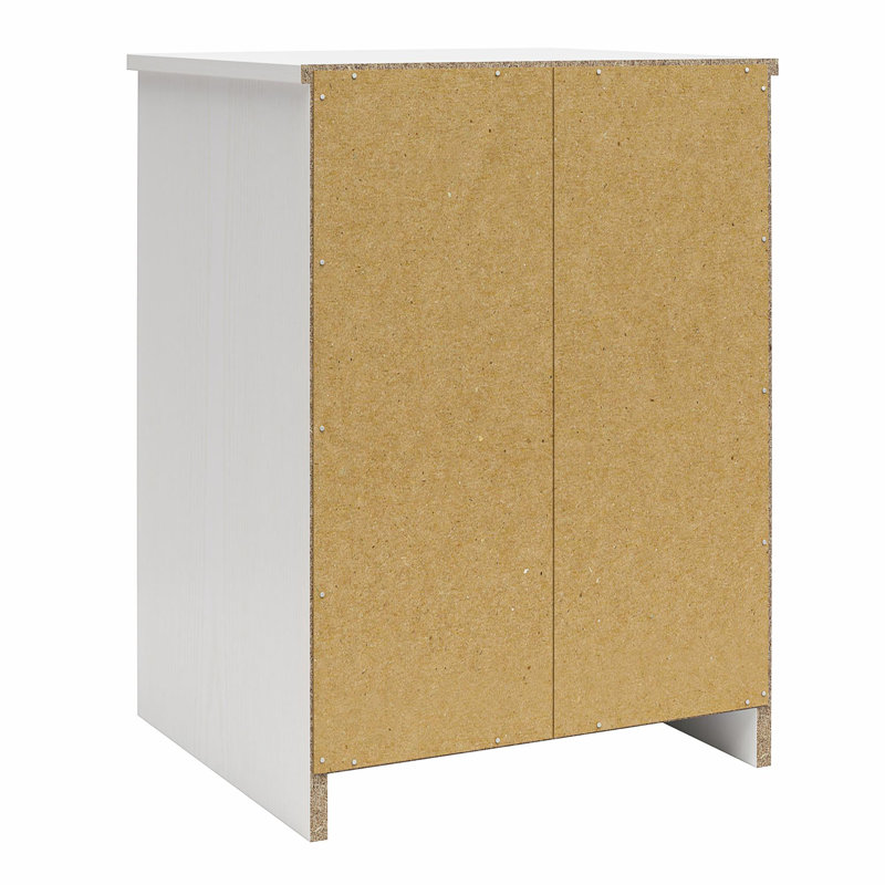 45cm W Manufactured Wood Bedside Table