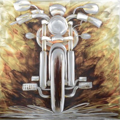 " Showcase Motorcycle " Painting Print