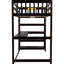 Lit mezzanine simple avec tablette et bureau pour une utilisation d'espace - Options de rangement colorées-1996316087-1996316088