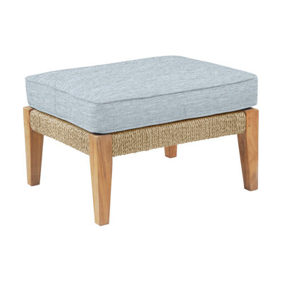 Hadley Rectangle Outdoor Sunbrella® Ottoman Patio Ottoman