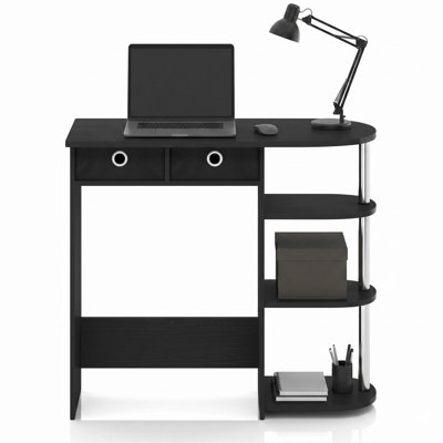  Go Green Home ordinateur portable ordinateur portable bureau / table Americano / Chrome bureau d'ordinateur personnel bureau d'écriture