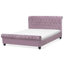 Mitzi Upholstered Velvet Sleigh Bed-32968116-71860109
