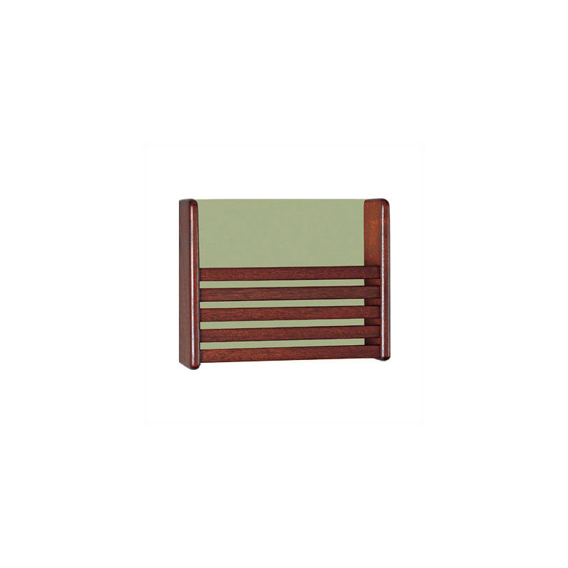 Porte-magazines mural, Chêne Naturel, Métal aluminium