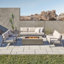 AEGEAN Propane / Natural Gas Outdoor Fire Pit Table-927486159-820273392