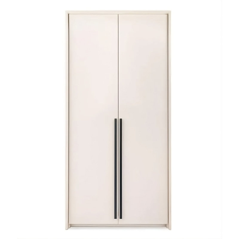 Bonis Manufactured Wood Wardrobe, Beige
