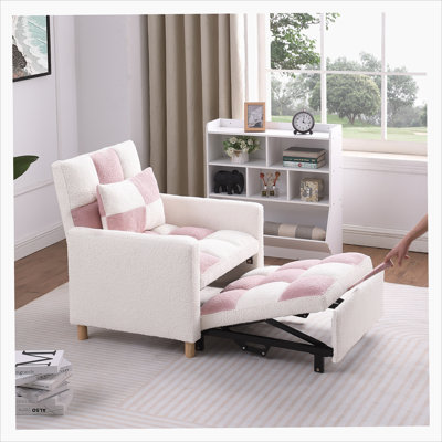 Chaise d'appoint rembourrée Somdath