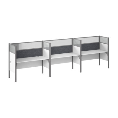 Pro-Biz Rectangle 3 Person Cubicle
