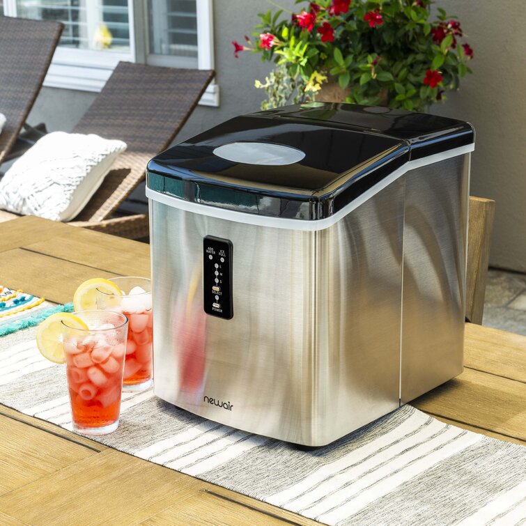 Newair Clear Ice Maker  45 lbs, Countertop & Portable