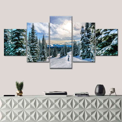 " Ski Away " 5 - Pieces