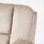 Fauteuil inclinable manuel rembourré en tissu FlowLuxe