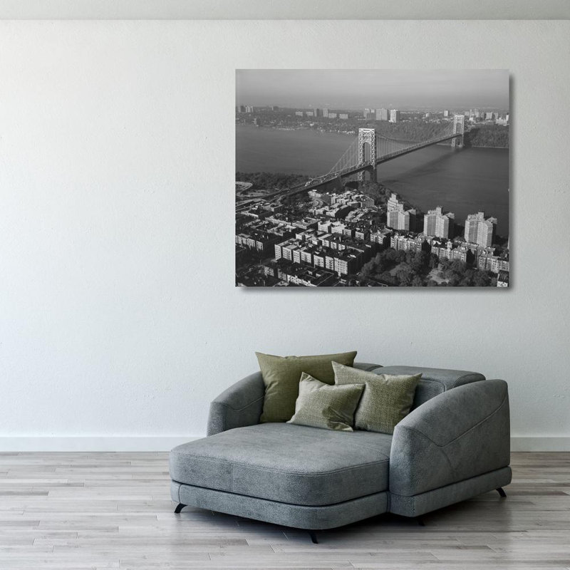 New York, pont George Washington, H 28 po x l 35 po