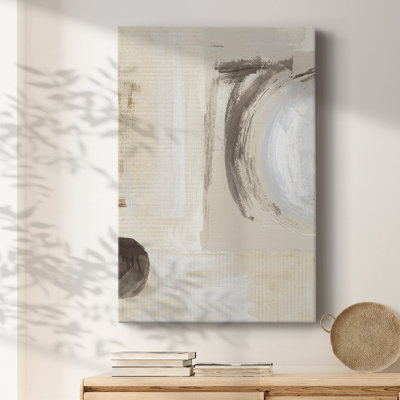Autour du virage sur toile
