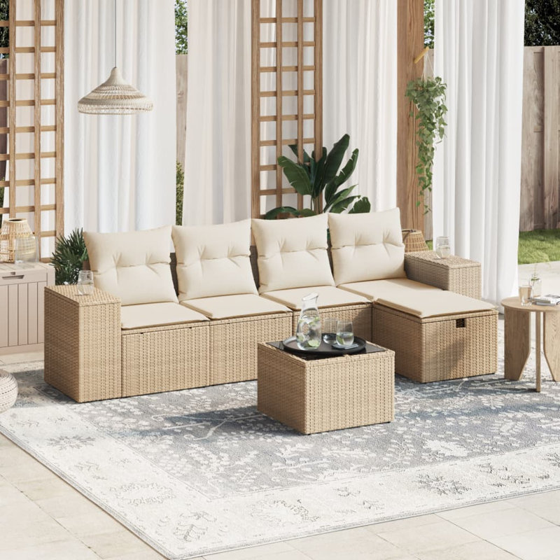 Ensemble de canapé de jardin Vidaxl