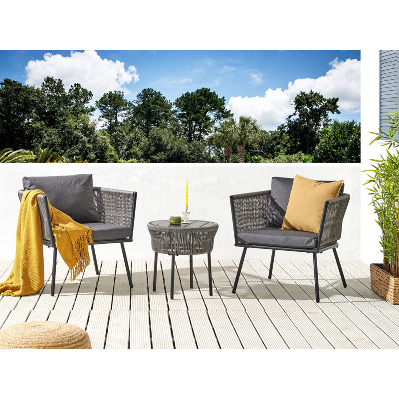Outdoor Cushion Cover Set GARGANO, Grey