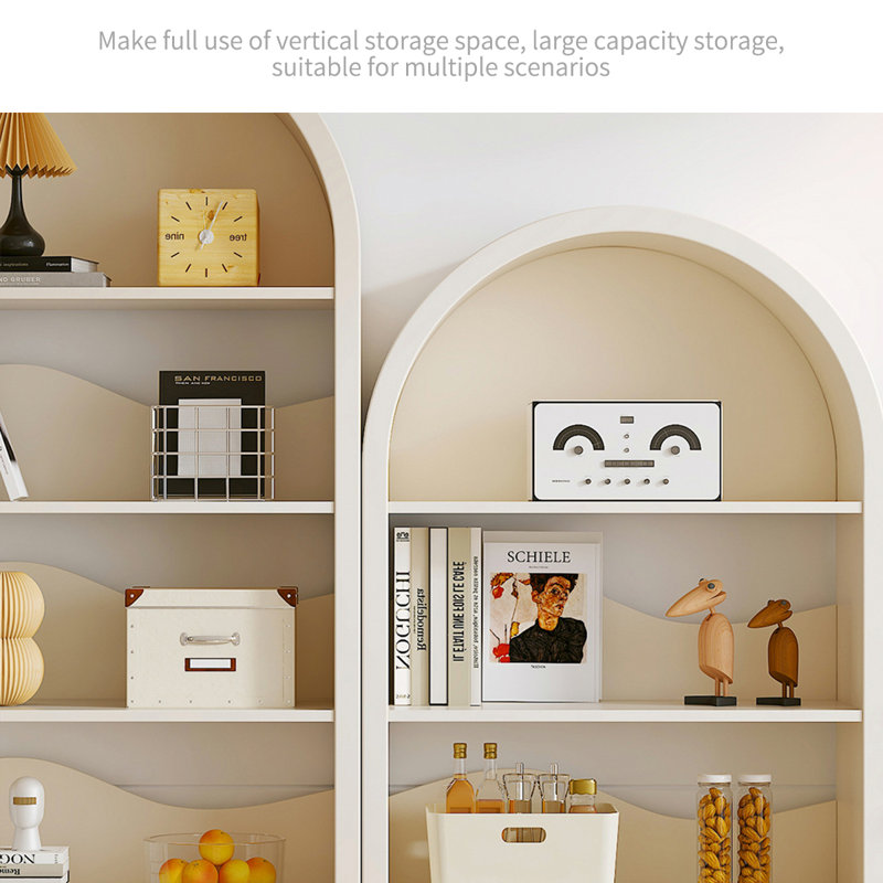 Modern Simple Manufactured Wood Bookshelf