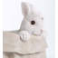Pot à fleurs statue intérieur / extérieur Two Bunnies