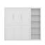 Lit escamotable mural polyvalent avec tablettes intégrées-1671737112-1671737111