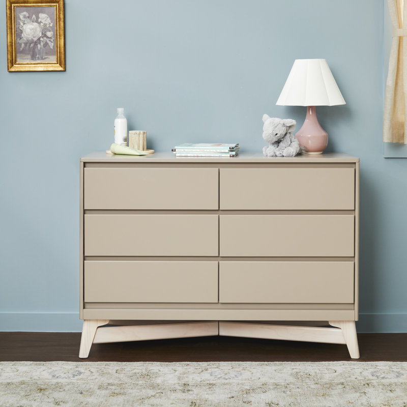Little Seeds Pala 6-Drawer Dresser, Cream