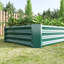 Jardinières rectangulaires surélevées en métal pour plantes, légumes et fleurs-323088131-323088130-323088134