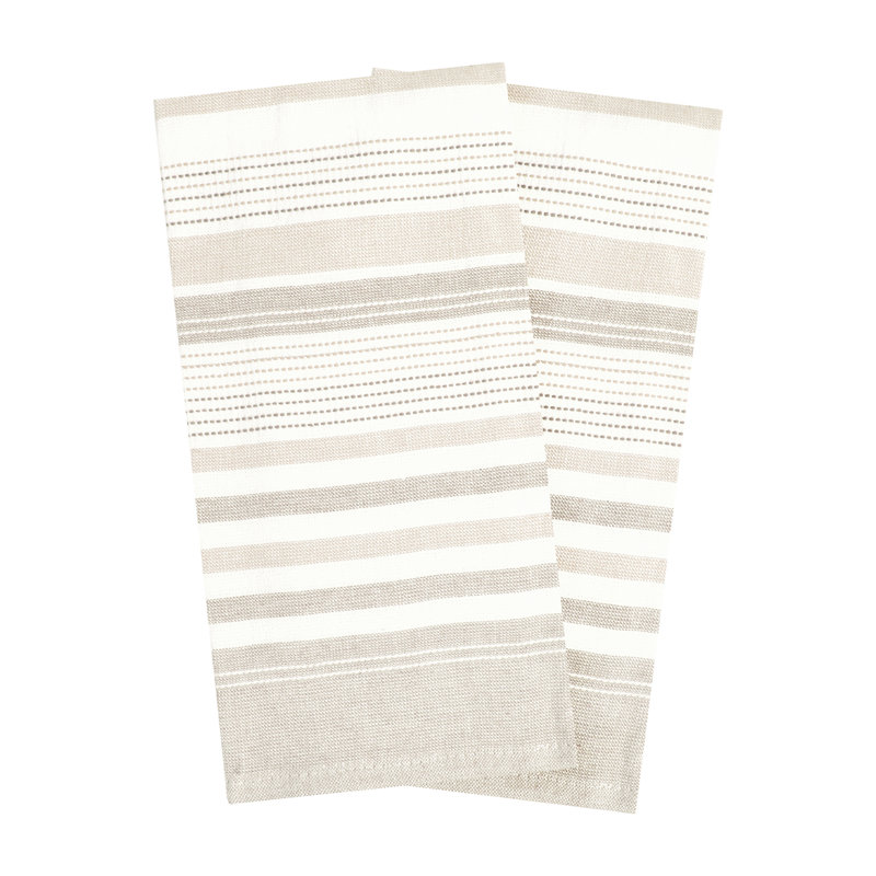 Kitchen Tea Towel, Cream