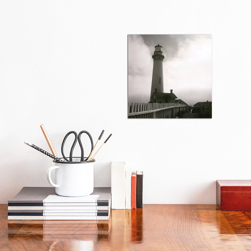 Pigeon Point 1 Piece Wrapped Canvas Wall Art, 30.48 cm H x 30.48 cm W