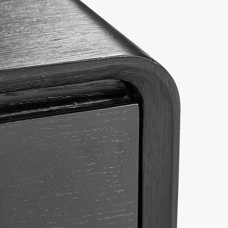 Crédence de rangement ontavies, Noir