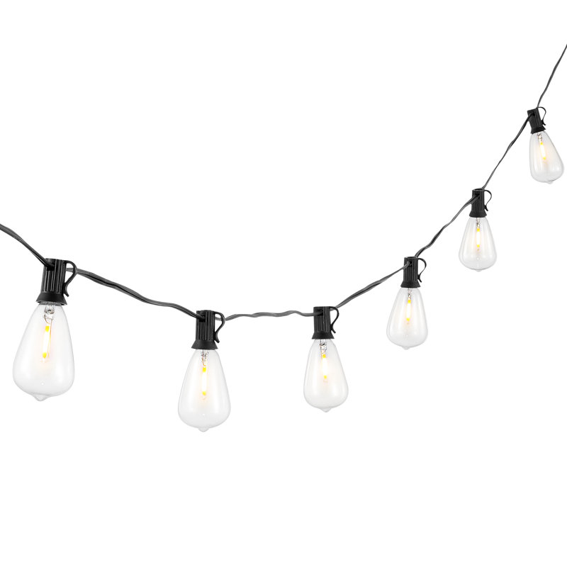Aubreeana Outdoor 10 - Bulb 120'' Plug-in String Light