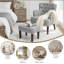 Fauteuil rembourré avec repose-pieds-1161690814
