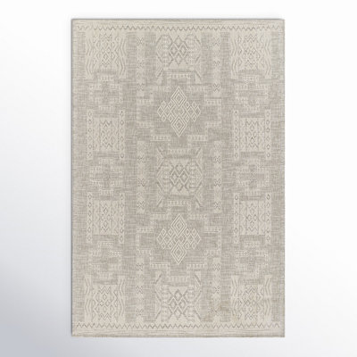 Pavia Gray Moroccan Outdoor Rug