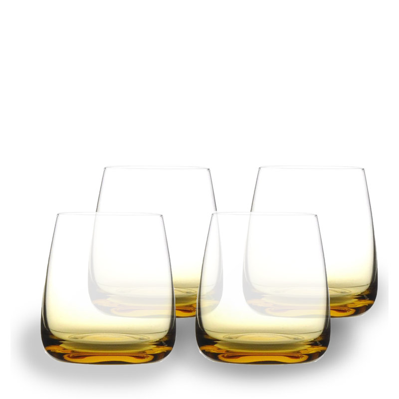 Verre à whisky 12 oz Gem, Or / transparent