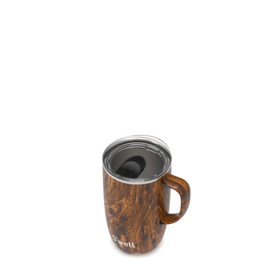 S'well Stainless Steel Triple-Layered Vacuum-Insulated Travel Mug with Handle
