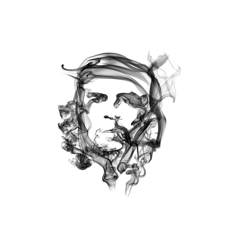 Reproduction d’art, "Che Guevara" par Octavio Mielu, Toile tendue, Pas de tapis, H 48 po x l 32 po x P 1,5 po