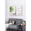 Ensemble de 2 miroirs muraux rectangulaires en bois 16 "x 23" avec cadre blanc vieilli, vertical ou horizontal, pour le salon-822006009