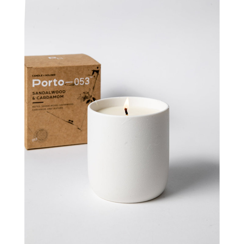 Bougie parfumée Porto-053, Noir