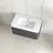 30" Wall Mounted Grey Bathroom Vanity With Seamless White Ceramic Basin, Sleek Floating Look, 45 Angled Handle, Soft-Close Drawer, Wear- Surface, Organized Storage, European Style 30-Inch Integrated-1864940341