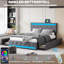 Upholstered Storage Bed-1453966482
