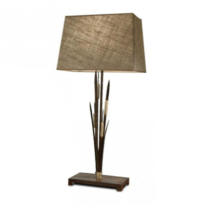 Cat Tail Metal Buffet Lamp