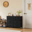 Commode avec 7 tiroirs, grande commode pour la chambre à coucher, grande commode pour le salon-799133363