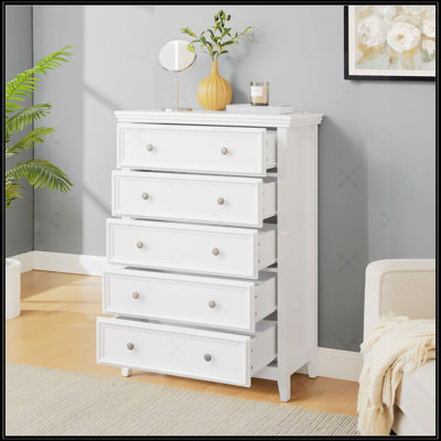 Modern 5 Drawers Dresser 5 Drawers Cabinet