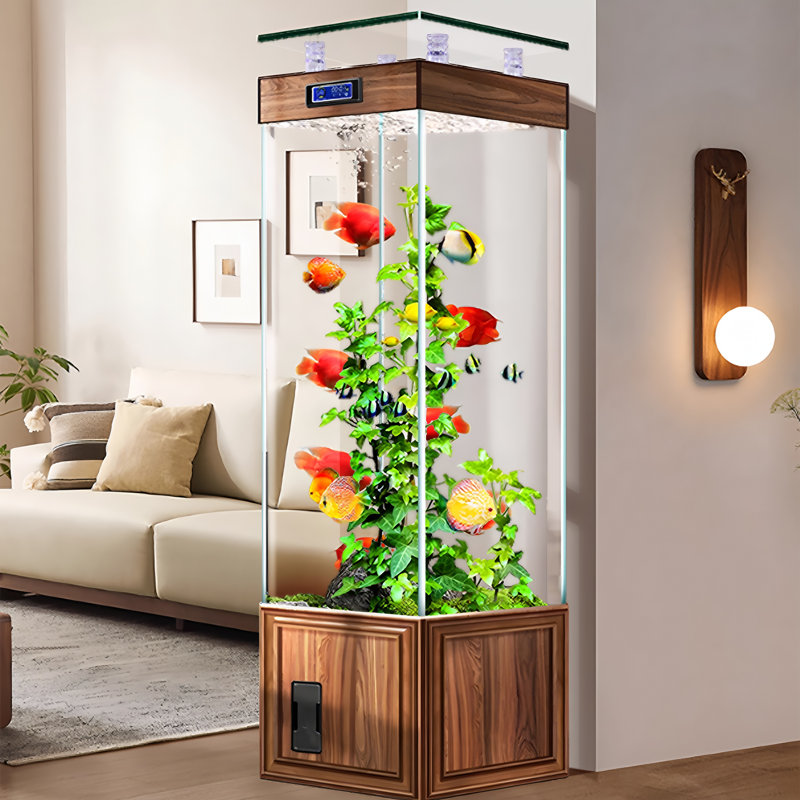 Aquarium 19,69 po, 52.83 Gallon (55.91"H x 19.69"W x 15.75"D)