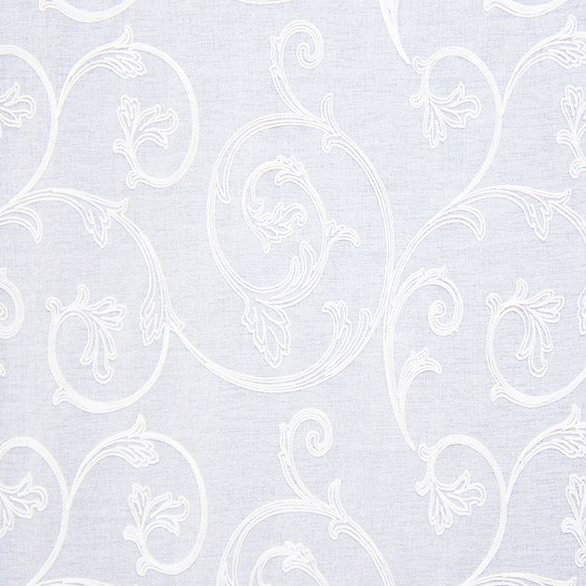 Anaiz Fabric, White