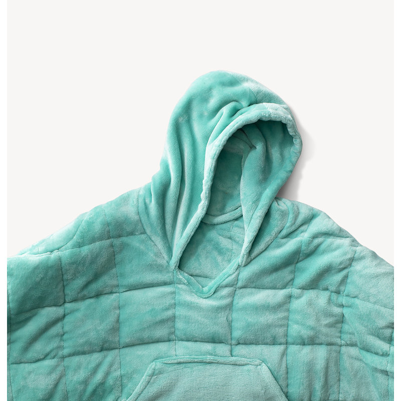 Wearable Weighted Snuggle Blanket, Aqua