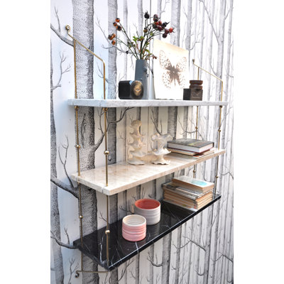 3 Piece Metal Tiered Shelf