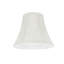 Abat-jour cloche en Similisoie en soie de 5 po (attache) de couleur beige