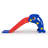 Nyeekoy 45.27'' W Plastic Freestanding Slide