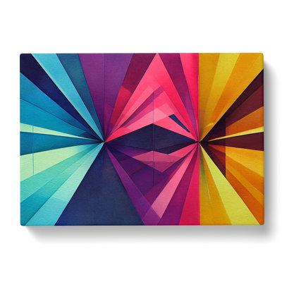 Evocative Modern Abstract - Wrapped Canvas